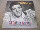ELVIS PRESLEY 20 Golden Greats  1989  PERFORMANCE LABEL  NEAR MINT
