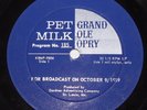 Pet Milk Grand Ole Opry / 1959 / George Morgan / Stonewall Jackson / Jim Reeves