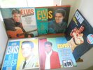 ELVIS PRESLEY 5 x VINYL LPs KISSIN' COUSINS IN HOLLYWOOD LONESOME GI BLUES S/T