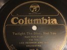 Leo Reisman-In The Purple Twilight/Twilight The Stars And You/Columbia 384-D