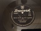 BUDDY HOLLY BLUE DAYS BLACK NIGHTs UK BRUNSWICK 78rpm VG++ 05581