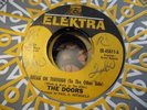 THE DOORS BREAK ON THROUGH ROCK 45 1ST PRESS BLACK & YELLOW ELEKTRA 45611