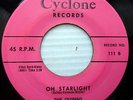 THE QUINNS original VG++ CYCLONE 45 w/ 4 lines OH STARLIGHT b/w HONG KONG C2677