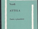 partition Giuseppe Verdi, Attila