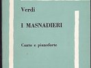 partition Giuseppe Verdi, I Masnadieri (les brigands)
