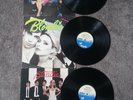 BLONDIE PLASTIC LETTERS + EAT TO THE BEAT + PARALLEL LINES ORIGINAL VINYL LP's