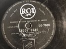 Elvis Presley - Teddy Bear Rare 78 rpm NEW ZEALAND NZ 1957 - 20-7000
