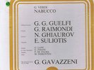 Verdi NABUCCO Guelfi Raimondi Ghiaurov Suliotis SCALA Gavazzeni  - box 3 LP mint