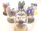 The Beatles Commemorative Glass Dome Ornaments by Franklin Mint