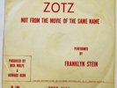FRANKLYN STEIN Zotz COLPIX 45 w/ PS Halloween mod popcorn 7”