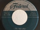 Soul Doo Wop R&B Rocker 45 The Royals I Feel That-A-Way on Federal Silver Top