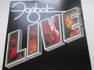 FOGHAT 'LIVE' HEAVY BLUES ROCK ORIG UK '77 PERFECT UNTORN DIE CUT ARCHIVE MINT