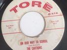 RARE White Doo Wop 45 The Cautions Tore Lbl. Riverside NJ