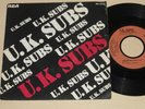 UK SUBS  ORIG FRENCH IMPORT 7