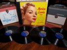 MONICA LEWIS Rare 78 RPM Record Set x 4 SINGS... 1947 Signature S-6 Beauty