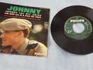 45t ep JOHNNY HALLYDAY bandeau noir 437 007 johnny lui dit adieu