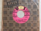 THE SINGING WANDERERS   the Wrong Party Again/Three Roses  rare doo wop DECCA