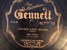 Gennett 6146 Sam Collins YELLOW DOG BLUES 1927 V/VV+ BLUES 78 rpm