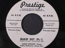 JOHN WRIGHT: Makin' Out 45 (dj, haze on vinyl plays VG+) Jazz