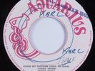 Reggae 45 DENNIS BROWN Song My Mother Used To Sing AQUARIUS HEAR