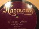 78 rpm Jazz Record recorded by The Dixie Stompers on Harmony 179-H