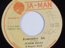 Reggae 45 JUNIOR BYLES Remember Me JA-MAN HEAR