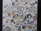 LED ZEPPELIN III 3 UK Original A5/B5 ATLANTIC DELUXE Plum LP