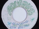 Reggae 45 KEN BOOTHE Thinking AQUARIUS HEAR