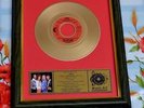 ABBA   sinGLE  7''schallplatte GOLD records GOLDEN  Fanartikel  Merchandise