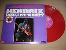 LP: JIMI HENDRIX - High, Live 'N Dirty (Nutmeg NUT-1001) 1978 USA (rotes Vinyl)