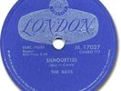 The RAYS Doo Wop 78 RPM Record. Silhouettes b/w Daddy Cool