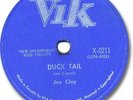 1956 JOE CLAY Rockabilly 78 RPM Record. Duck Tail b/w Sixteen Chicks