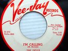 THE DELLS doowop VG++ VEE-JAY promo 45 JEEPERS CREEPERS b/w I'M CALLING PJ359