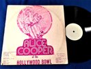 ALICE COOPER AT THE HOLLYWOOD BOWL 2 LP rare live 1972 KILLER SET clean