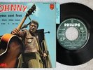 Johnny Hallyday - mes yeux sont fous - EP 437099 BIEM + languette   45 tours