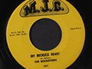 ROCKETEERS: My Reckless Heart 45 (repro) Vocal Groups