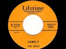 '61 DooWop/R&B EPICS Lonely/Let's Dance LIFETIME 1004 M- HEAR BOTH  RITE Press