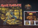 IRON MAIDEN Piece Of Mind (EMI UK Original LP 1983 + Merchandise Sheet) EX