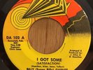BILLY SUGAR GARNER funk soul breaks 45 I Got Some   New Day EX