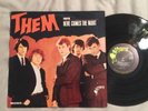 THEM   HERE COMES THE NIGHT LP   PARROT RECORDS PA-61005 MONO Psych   1S/1S