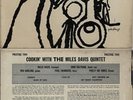 Cookin' - W. 50th N.Y.C. Miles Davis vinyl LP album record USA PRLP7094