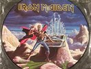 *PICTURE DISC* IRON MAIDEN *LIVE* RUN TO THE HILLS/PHANTOM LP EMIP 5542 NM