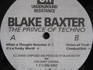 DETROIT TECHNO - Blake Baxter ?– The Prince Of Techno - Underground Resistance