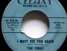 the VINES 45 Love so sweet / I must see you again CEEJAY Doowop Pj311