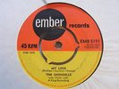 THE SHONDELLS My Love   Ember Records 1964 UK 7