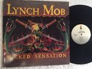 LYNCH MOB - wicked sensation lp DOKKEN hair metal vinyl ORIGINAL PRESS G+/VG+