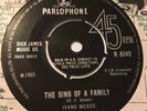 Ivans Meads The Sins Of A Family 1965 Original 7 Inch Vinyl Single Record