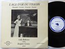 BOBESCO - GENTY - NM  - l'Age d'Or du Violon - ALPHA DB 177 - UK