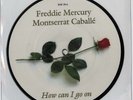 QUEEN - FREDDIE MERCURY : SINGLE - HOW CAN I GO ON - PICTURE DISC - UK 1988