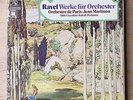 RAVEL works for orchestra MARTINON PERLMAN 1stPress 1960s HMV 5LP Box MINT